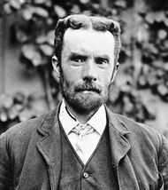 Photo of a bearded, middle-aged Oliver Heaviside