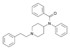 Benzoylfentanyl structure.png