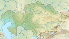 Map showing the location of Zhusandala