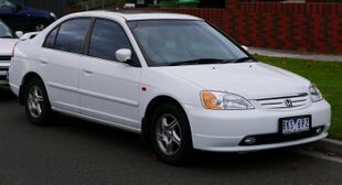 2002 Honda Civic (MY02) GLi sedan (2015-05-29) 01.jpg