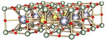 Yttrium barium copper oxide structure
