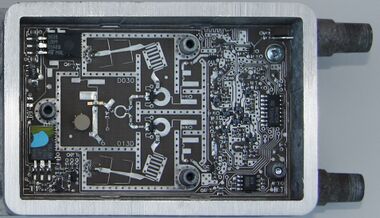 Satellite-TV block-converter circuit board