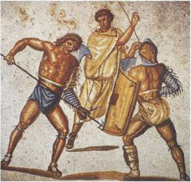 File:Retiarius stabs secutor (color).jpg