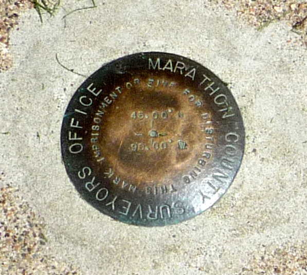 File:Marker for the Western Hemisphere's 45X90 point (2).jpg