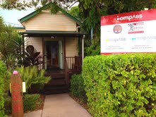 The entrance to the Dojo and The Compass Institute's Palmwoods centre