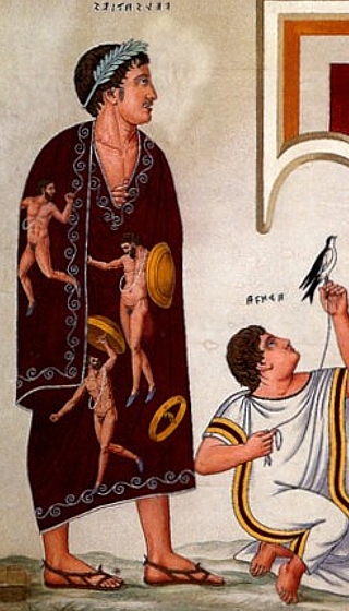 File:Contemporary portrayal of a toga picta.jpg