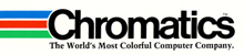 Logo for Chromatics, color graphics computer manufacturer.png