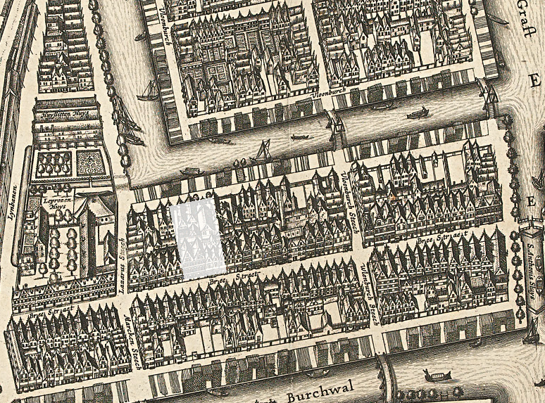 File:Jodenbreestraat Amsterdam from a map of 1625.png