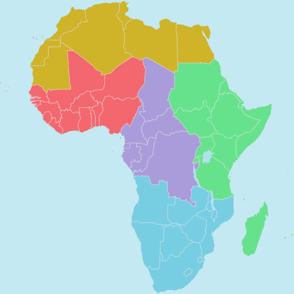 File:Regions of the African Union.png