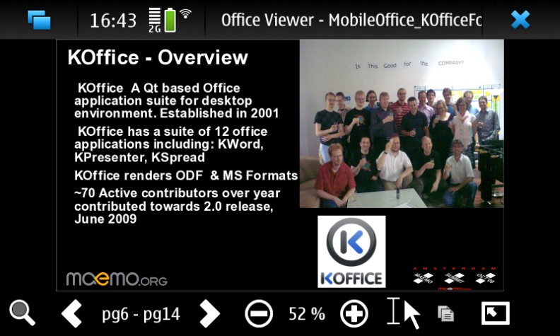 File:KOffice viewer on Maemo5.jpg