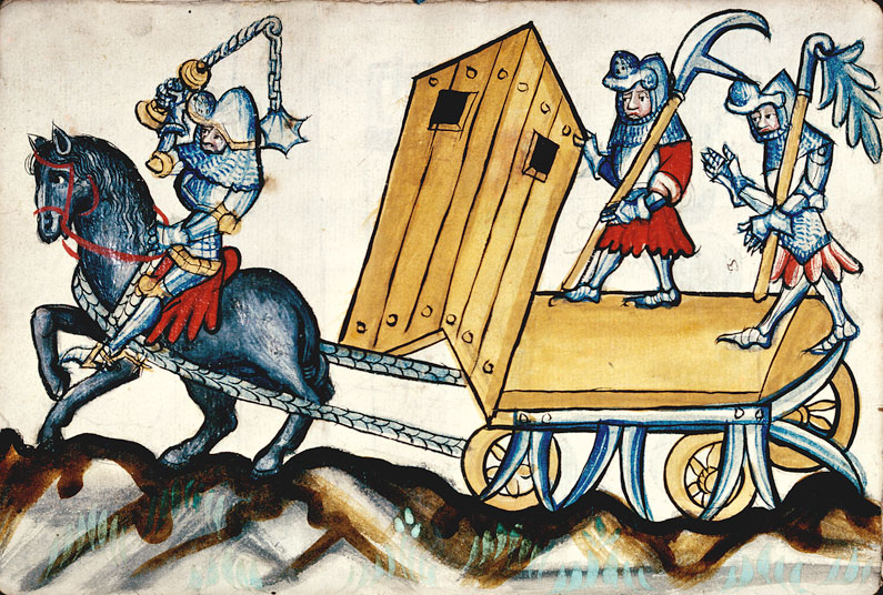 File:MS.1360 Bellifortis of Konrad Kyeser Folio 025v.jpg
