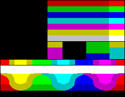 ZXSpectrum palette color test chart.png