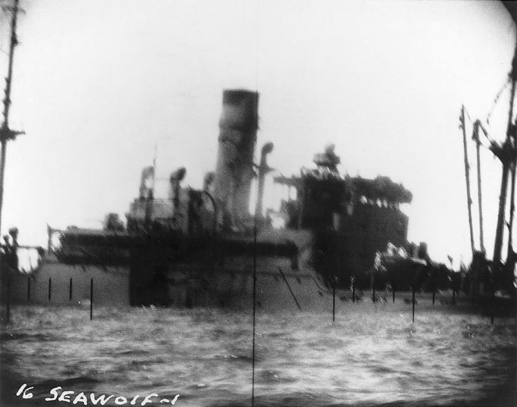 File:Sinking Japanese ship.jpg