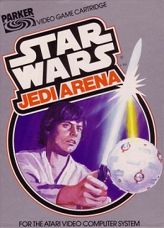 The cover shows Luke Skywalker deflecting a laser blast from a Seeker ball by using his lightsaber.