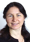 A portrait image of Akhmanova