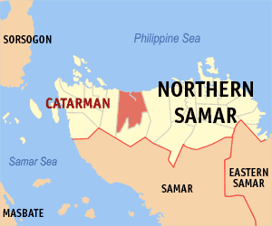File:Ph locator northern samar catarman.png