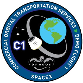 File:SpaceX Dragon COTS Demo 1 logo.png