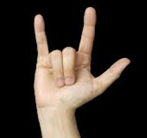 I love you in Sign Language or the number 19 in Finger Binary.jpg