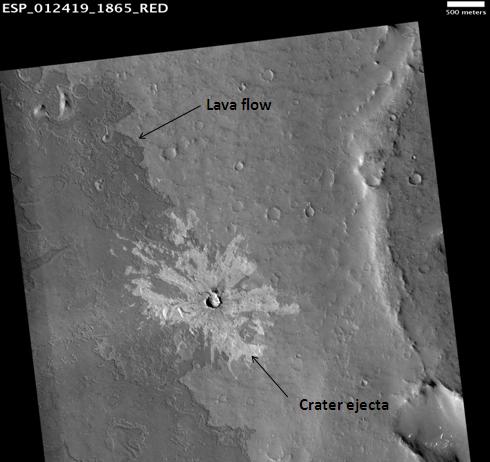 File:Lava flow and crater ejecta.JPG