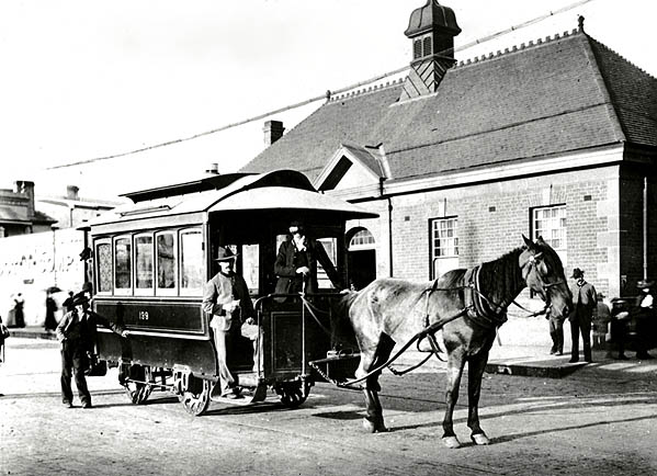 File:Horsedrawn tram which ran between Newtown Station and St Peters.jpg