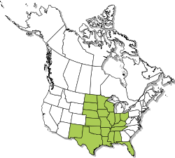 North American Distribution map of the Smooth softshell turtle.png