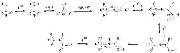 Ritter reaction mechanism, step by step..jpg