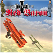 The old cover art of the game showing Hunt for the Red Baron Title.