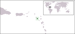 Location of Nevis