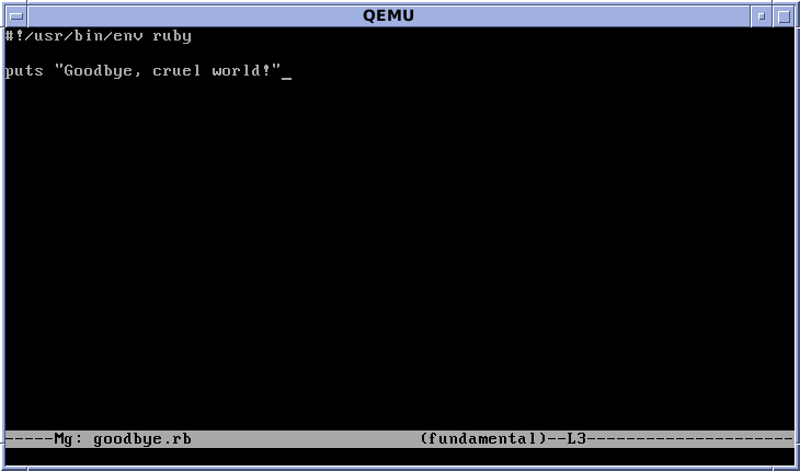 File:OpenBSD mg Editor Ruby Goodbye World.png