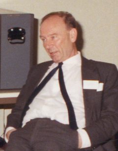 Donald Michie in 1986