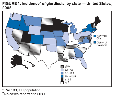 File:US giardiasis incidence 2005.gif
