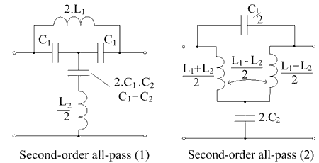 Second order bridged-T all pass circuits.png