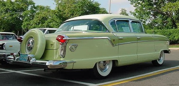 File:1956 Nash Ambassador sedan rear.jpg