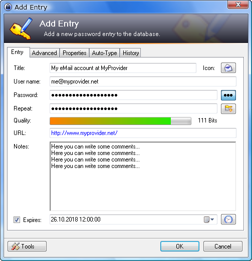 File:KeePass add entry.png
