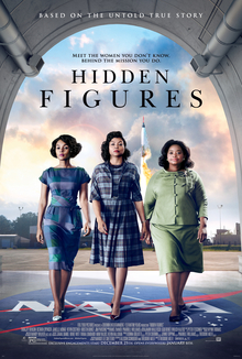 The official poster for the film Hidden Figures, 2016.jpg
