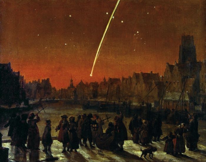File:Lieve Verschuier - Staartster (komeet) boven Rotterdam - 11028-A-B - Museum Rotterdam.jpg