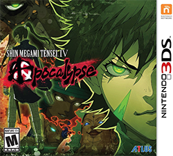 The green-tinted cover shows the hunter Nanashi, along with the samurai Flynn, the demon Dagda, and the Divine Powers
