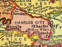 Charles City County Virginia 1895.jpg