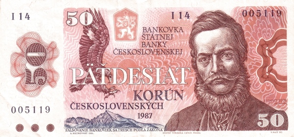 File:50 Czechoslovakan koruna 1985-1989 Issue Obverse.jpg