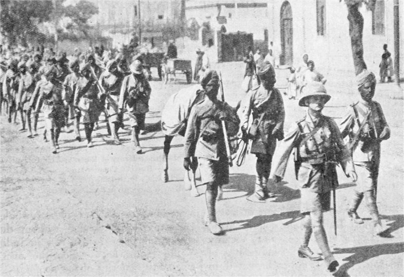 File:Indian forces on their way to the Front in Flanders - first world war 2.jpg