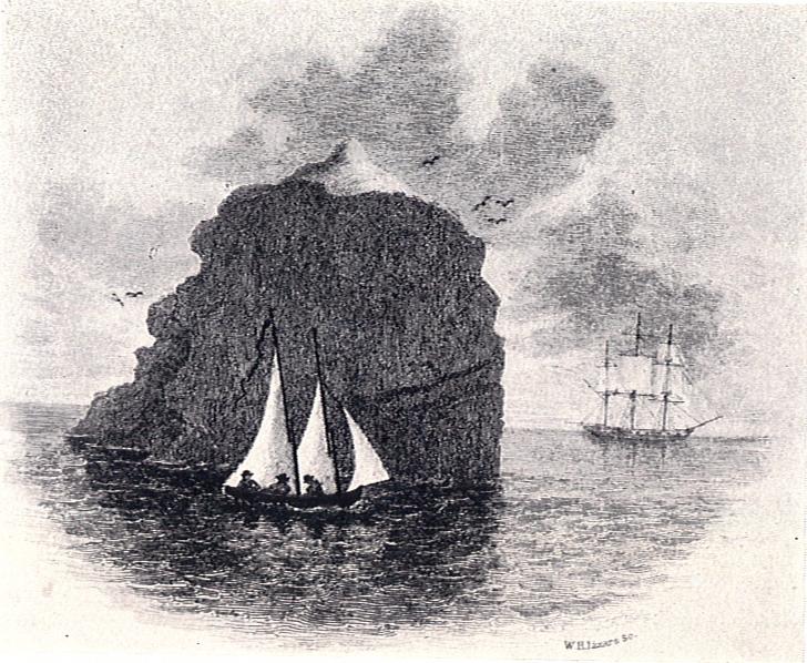 File:Rockall Basil Hall landing from HMS Endymion 1811.jpg