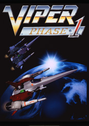 Viper Phase 1 promotional flyer, showing the two player ships