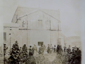 File:Church in Nazareth, built on supposed site of Joseph's workshop, 1891.jpg