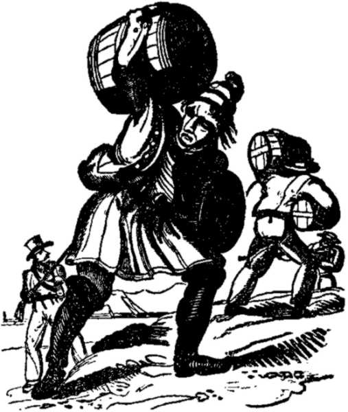 File:The Pirates carrying rum on shore to purchase slaves.jpg