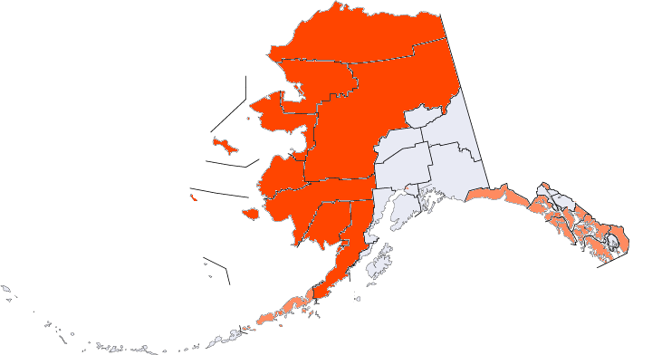 File:Native american majority and plurality in Alaska boroughs and census areas.png