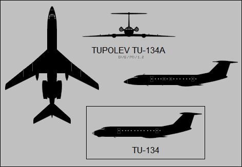 File:Tupolev Tu-134 three-view silhouette.png