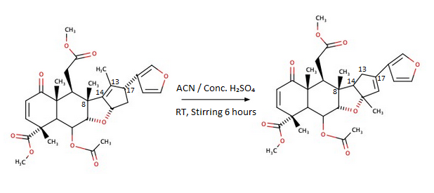 File:Chemical reaction Nimbin to Isonimbin.png