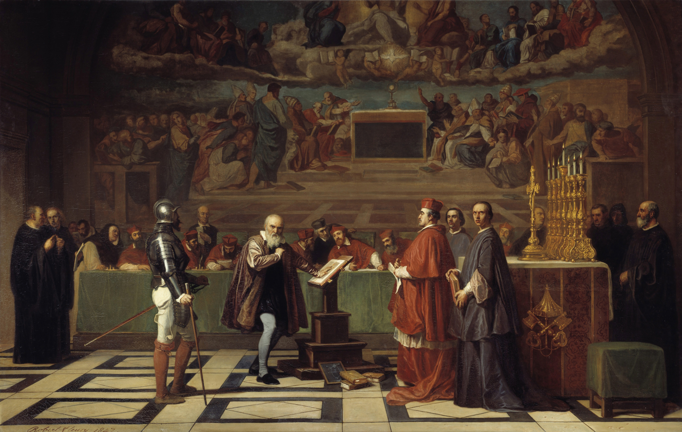 File:Galileo before the Holy Office - Joseph-Nicolas Robert-Fleury ...