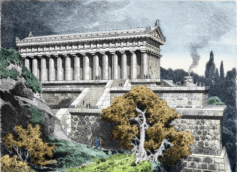File:Temple of Diana at Ephesus by Fedinand Knab (1886).png