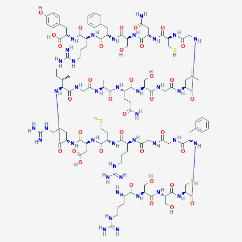 Anaritide Tertiary Structure, PubChem.png
